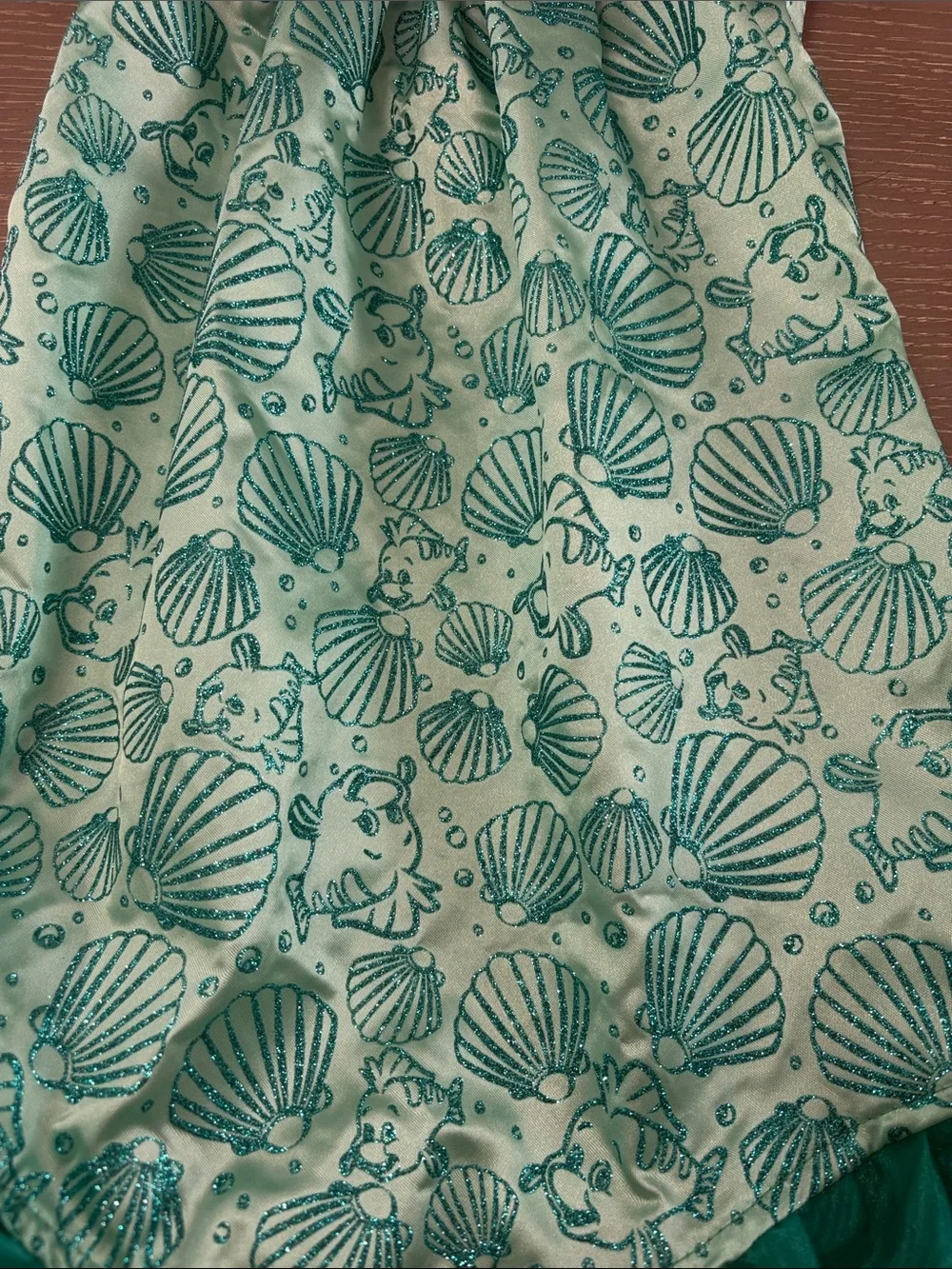 Ariel Little Mermaid dress 4-6x